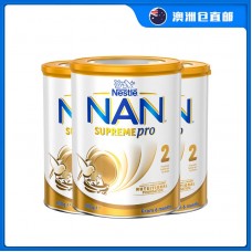 【澳洲直邮包邮】Nestle 雀巢 超级能恩婴儿奶粉二段 金罐装 800克x3罐/箱（6-12个月）【奶粉订单身份证必须上传】【新疆、西藏、内蒙古、青海、宁夏、海南、甘肃，需加收运费】